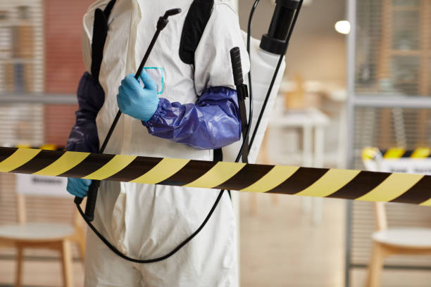 Professional Biohazard technician working in Fresno, TX